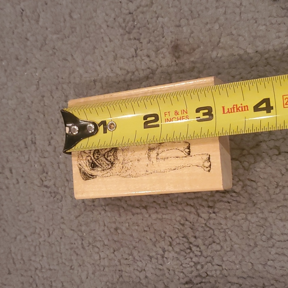 5/$15 Pug stamp - Picture 3 of 4